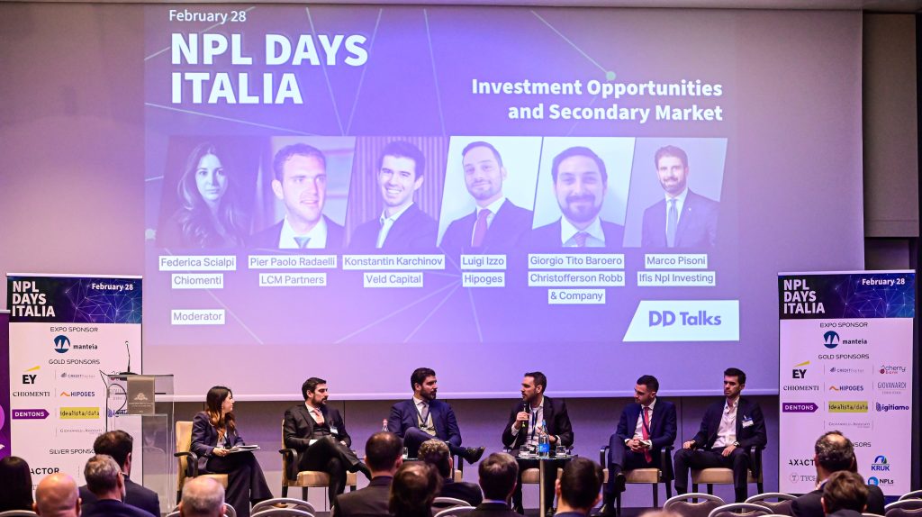 npl days Italia 2024 ddtalks panel evento luigi hipoges