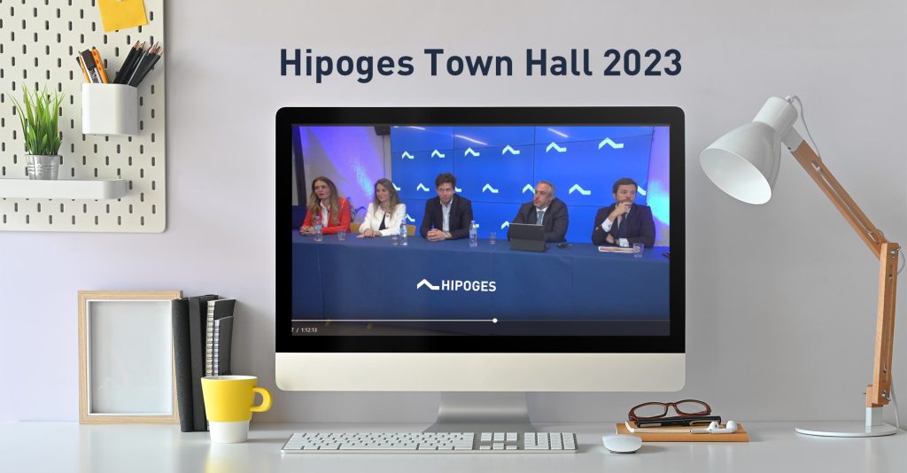 Exponential growth event town hall 2023 internal people Hipoges globalization recruitment upgrade news npl Servicing real estate asset management 